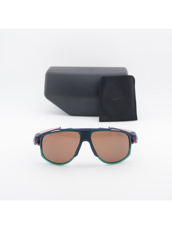 NIKE FLYFREE INFINITY IO0099X 410 Sunglasses Matte Midnight Shield Frame